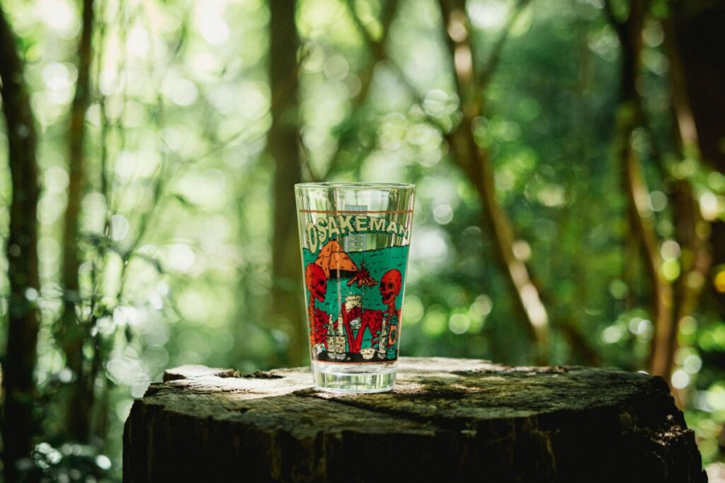 オリジナルパイントグラス -OSAKEMAN- 480ml